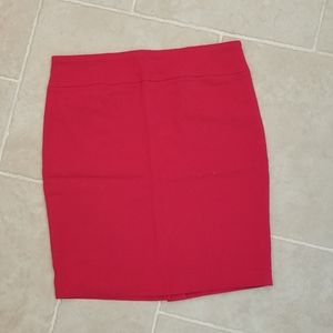 Dalian red skirt